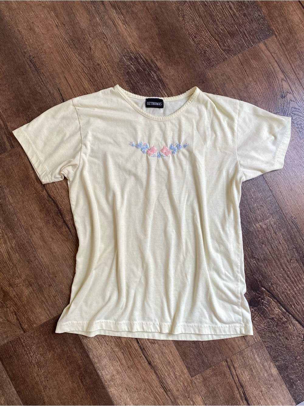 Vintage Embroidered Tee